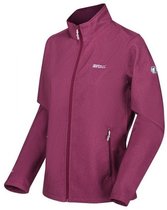 Veste de randonnée softshell Connie IV de Regatta pour femme avec finition déperlante, veste de sport, bleu violet