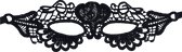 Miresa - Masker MM0047 - Sexy kanten venetiaans masker voor gala of carnaval - Zwart