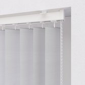 Rail à lattes vertical - White - Lattes 89mm - 320 x 4,4 cm