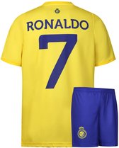 Al-Nassr Voetbaltenue Ronaldo - Ronaldo Tenue Thuis - 2023-2024 - Voetbaltenue Kinderen - Shirt en Broekje - Jongens en Meisjes - Volwassenen - Heren en Dames-XL