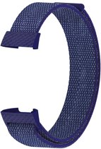 Bracelet Nylon Indigo adapté pour Fitbit Charge 3 / Charge 4