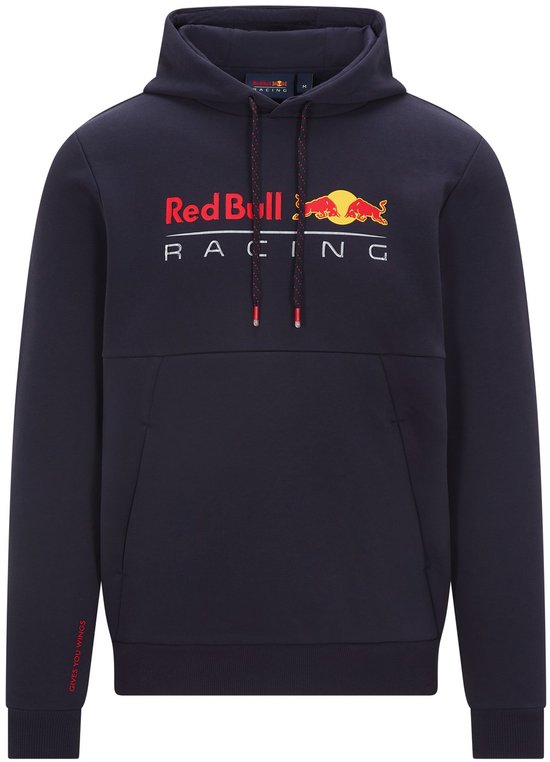 Red Bull Racing - Sweat à capuche Red Bull Racing Logo bleu 2021 - Taille : XS