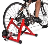 Deuter® Bicycle Trainer Indoor - Entraînement de Vélo - Banc à roulettes - Fitness - Rouleau réglable - Ajustable - Vélo d'exercice Vélo de route - Roues 26-28' - Vélo sur roues 700C