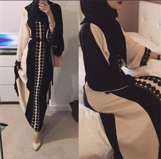 jurken voor vrouwen - Dames Abaya - Vrouwen abaya - Islamitische kleding- Abaya - Dubai stijl - kanten abaya