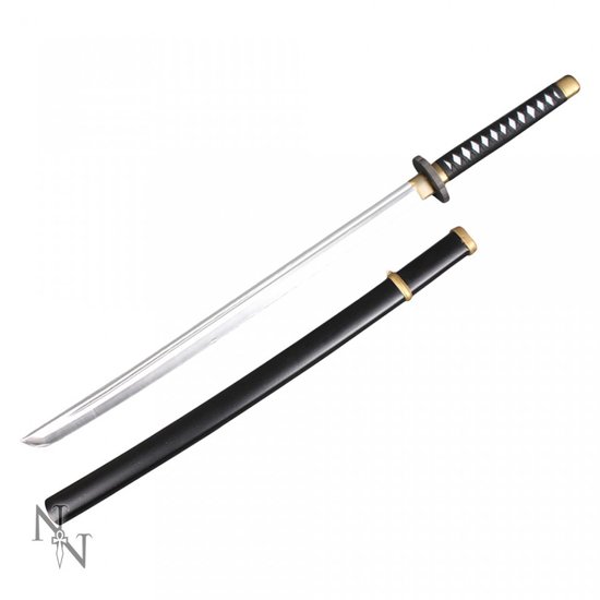 Nemesis Now - Samurai & Ninjas - Black and White Handled Katana 99cm