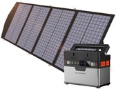 Allpowers® Zonnepaneel Set - Solar Power Station - Zonnepaneel Camper - Zonne-Energie Generator - Opvouwbare Zonnepaneel Set - Zonnepaneel Generator - 78000mAh Generator - 120W Zonnepaneel