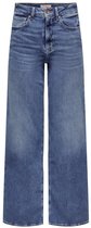 Only Madison Blush Wide Leg Fit Cro372 Jeans Met Hoge Taille Blauw XS / 32 Vrouw