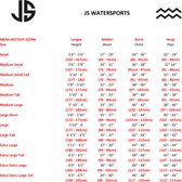 JS Watersports - Nazare 4/3 Wetsuit - Super Stretch - Surf - Kite - Sup - Maat M