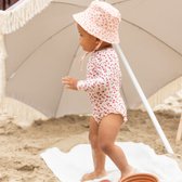 Swim Essentials - UV Zonnehoed Baby - Old Pink Panterprint - 1-2 jaar - 12-24 maanden