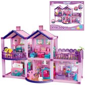 WOOPIE Dollhouse PONY FANTASY VILLA - Maisons de poupées - 120 pièces