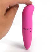 Clitoris en G Spot stimulatie - Mini vibrator - Vibrator voor vrouwen - Roze