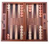 Handgemaakte Houten Backgammon Speelset van Hoge Kwaliteit - Tavla - 100% Hout - Luxe uitgave - TricTrac - 50 x 30 cm