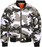 Fostex Garments - MA-I flight jacket camouflage (kleur: Urban / maat: XXL)