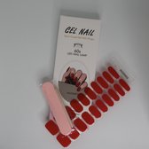 YellowSnails - Gel Nagel Wraps - Red - Gel Nagel Stickers - Gel Nagel Folie - Gel Nail Wraps - Gel Nail Stickers - Nail Art - Nail Foil