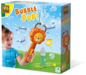 SES - Bubble pop ! - Lion - capteur de bulles - avec solution à bulles et bâton