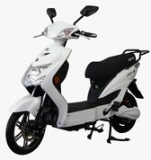 Scooter électrique (vélo), avec pédales Volta SX - 220 W, vitesse maximale 25 km par heure blanc