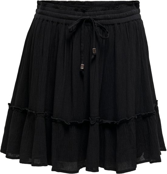 Only Rok Onlibiza Life Short Skirt Wvn Noos 15219931 Black Dames Maat - XS