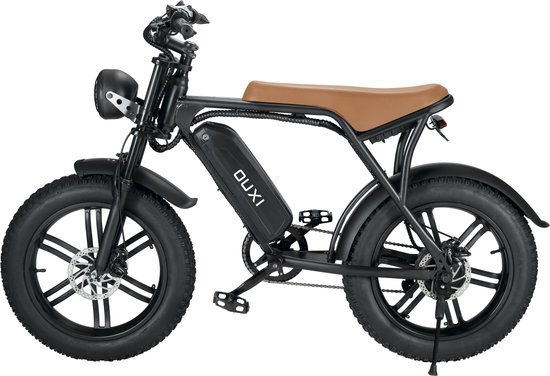 Ouxi V8 Model - Bruin - Elektrische Fatbikes - Elektrische Fiets - E Bike