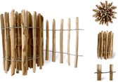 Floranica Schapenhek houten omheining hazelaar gewatteerd huizen en vijvers planten en bloembedden omheining verschillende verschillende Lengte: 1 lopende meter Hoogte: 60 cm Stavenafstand: 4-6 cm