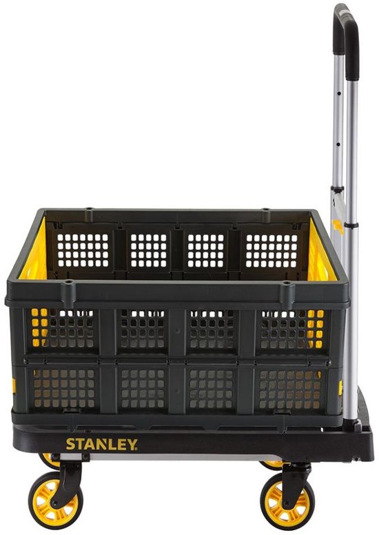Stanley – Plateauwagen PC517 Inclusief Stanley Opvouwbare Krat FT505