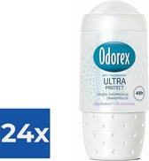 Bol.com Odorex Deodorant Roller Ultra Protect 50 ml - Voordeelverpakking 24 stuks aanbieding