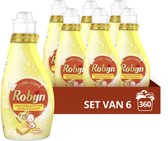 Bol.com Robijn Collections Zwitsal Wasverzachter - 6 x 60 wasbeurten - Voordeelverpakking aanbieding