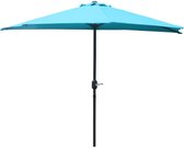 Bol.com Concept-U - Halfblauw balkon parasol CATANE aanbieding