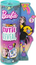 Bol.com Barbie Cutie Reveal Jungle - Barbiepop - Toekan met verrassingsaccessoires aanbieding