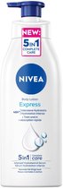 Bol.com NIVEA Express Bodylotion - Met Verzorgend Serum Olie end Mineralen - Hydraterend - 400 ml aanbieding