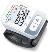 Bol.com Beurer BC 28 Bloeddrukmeter pols - Hartslagmeter - Onregelmatige hartslag - Risico-indicator - 2 Gebruikersgeheugen - Ma... aanbieding