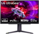 Bol.com LG UltraGear 27GR75Q-B - QHD IPS Gaming Monitor - 165hz - 1ms - 27 inch aanbieding
