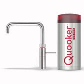 Bol.com Quooker NL Fusion Square keukenkraan koud warm en kokend water met COMBI+ reservoir RVS aanbieding