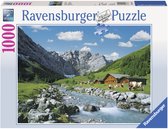 Bol.com Ravensburger puzzel Karwendelgebergte Oostenrijk - Legpuzzel - 1000 stukjes aanbieding