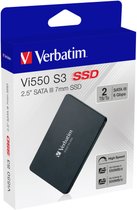 Bol.com Verbatim VI550 S3 2 TB SSD harde schijf (2.5 inch) SATA 6 Gb/s Retail 49354 aanbieding