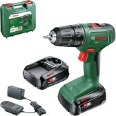 Bol.com Bosch Home and Garden EasyDrill 18V-40 06039D8002 Accu-schroefboormachine 18 V 1.5 Ah Li-ion Incl. 2 accus Incl. lader aanbieding