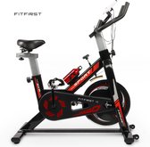 Bol.com FitFirst® Hometrainer Fiets - Fitness Fiets - Ingebouwde hartslagmeter - Display met info - Verstelbaar – Bidonhouder - ... aanbieding