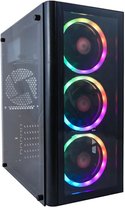 Bol.com AMD Ryzen 5 6-Core RGB Budget Game Computer / Gaming PC - 16GB RAM (2x8GB Dual-Channel) - 500GB SSD - RX Vega 7 - Window... aanbieding