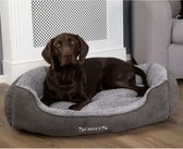 Bol.com Scruffs Cosy - Comfortabele Zacht Gevoerde Hondenmand - Kleur: Grijs Maat: Small aanbieding