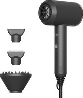 Bol.com Ace & Taylor HB228 - Fohn - Ionische Haardroger - Fohn met diffuser - Zwart - Inclusief drie opzetstukken aanbieding