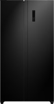 Bol.com Bella BSBS-445.1BE - Amerikaanse koelkast - Met Display - No Frost - 442 Liter - Zwart aanbieding