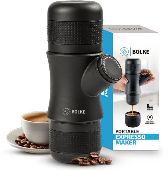 Bolke - camping koffiezetapparaat - draagbare koffiemachine - draagbare...