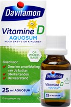 Bol.com Davitamon vitamine D Aquosum – bevat vitamine D3 - vitamine D baby op waterbasis - 25 ml aanbieding