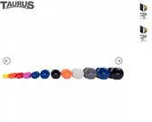 Bol.com Taurus Vinyl Halter – 0.5kg - Geel – per stuk – dumbbell – dumbell - halter – earobics – earobic – pumptraining aanbieding