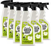 Bol.com Marcel's Green Soap Allesreiniger Spray - Basilicum & Vetiver - 6 x 500ml aanbieding