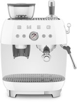 Bol.com SMEG EGF03WHEU - Espressomachine met geïntegreerde bonenmaler - Wit aanbieding