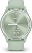 Bol.com Garmin Vivomove Sport - Hybrid smartwatch - Echte wijzers - Verborgen touchscreen - 40mm - Cocoa/ Peach gold aanbieding