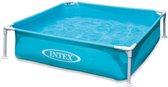 Bol.com Intex Mini Frame Pool - Opzetzwembad - 122 x 122 x 30 cm aanbieding