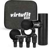 Bol.com VirtuFit M1s Mini Massage Gun - 4 opzetstukken - Oplaadbaar - Spier Massage - Draadloos - Inclusief Opbergkoffer- Profes... aanbieding