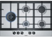 Bol.com Siemens EC7A5SB90 kookplaat Roestvrijstaal Ingebouwd Gaskookplaat aanbieding