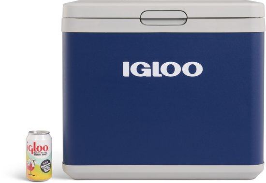 Igloo -IH45 - Compressor & Thermo elektrische koelbox - 43L - 12/230v - Blauw - Alternatief voor de Mobicool MB40